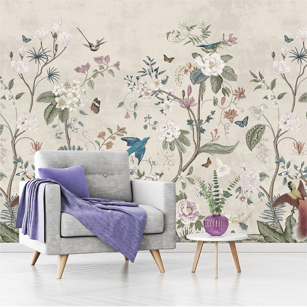 Miniatura: Mural Jardín Primaveral - MT275