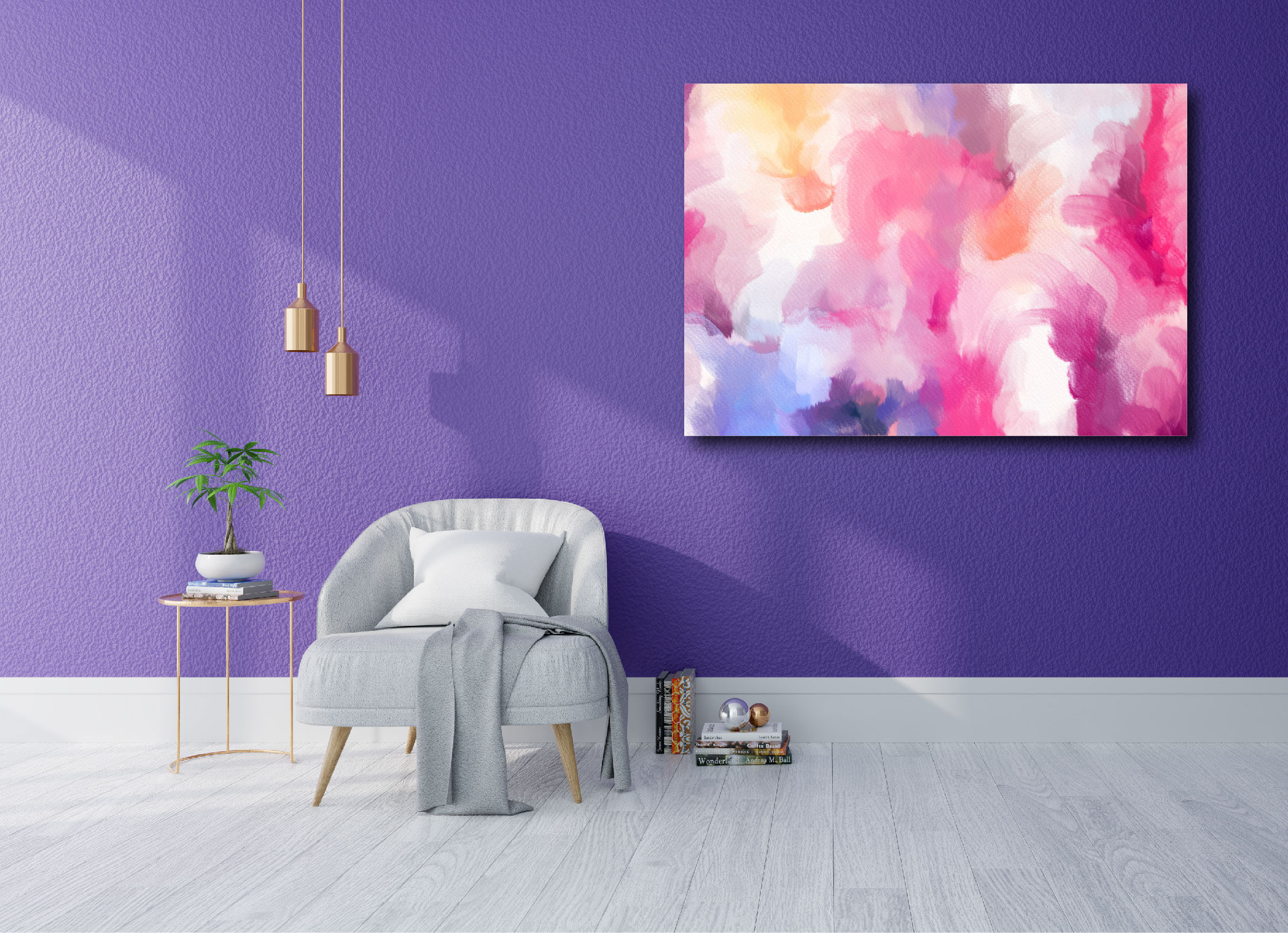 Cuadro Bastidor Impreso en Canvas - Modelo Sariotha - CB028