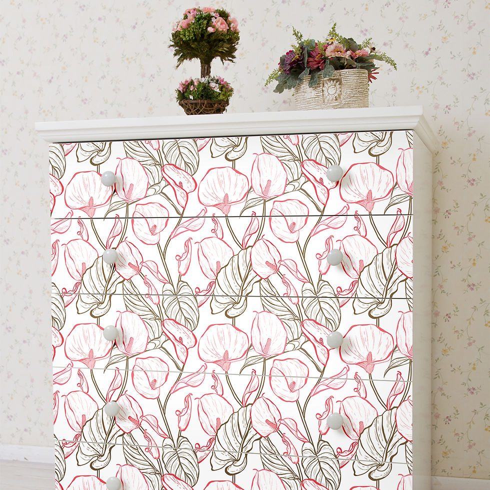 Miniatura: Vinilo Tropical para Muebles Modelo 1591