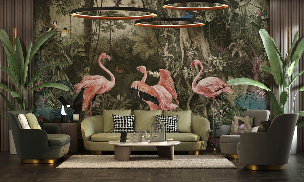 Mural Flamencos - MT253