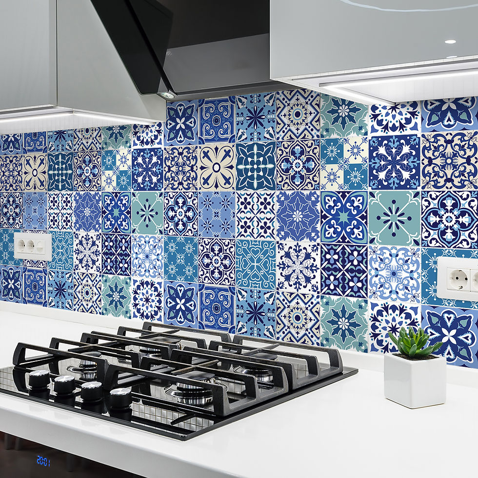 Thumbnail: Vinilos para azulejos - 10 unidades - VA363