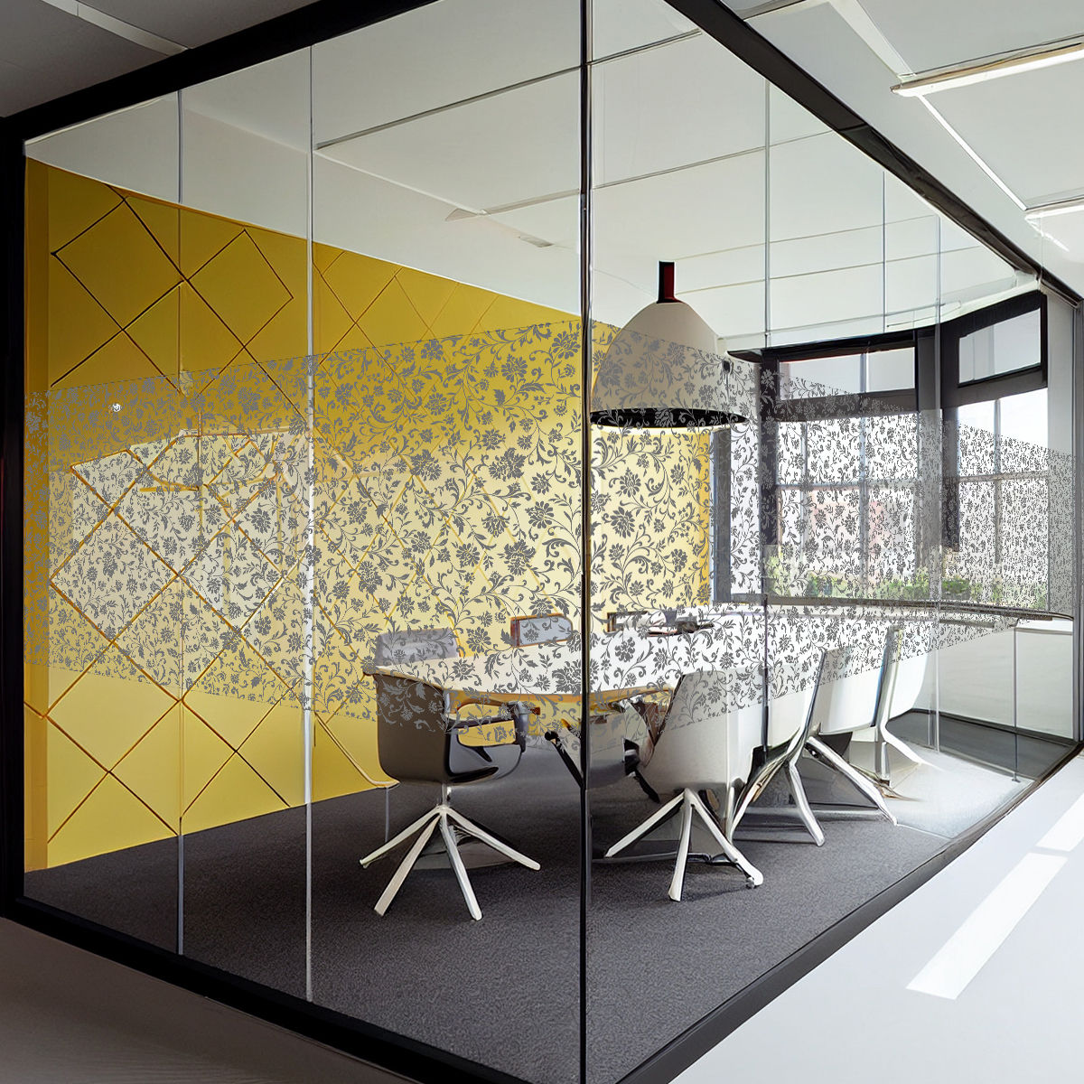 Vinilo Esmerilado Impreso Traslucido - VC065