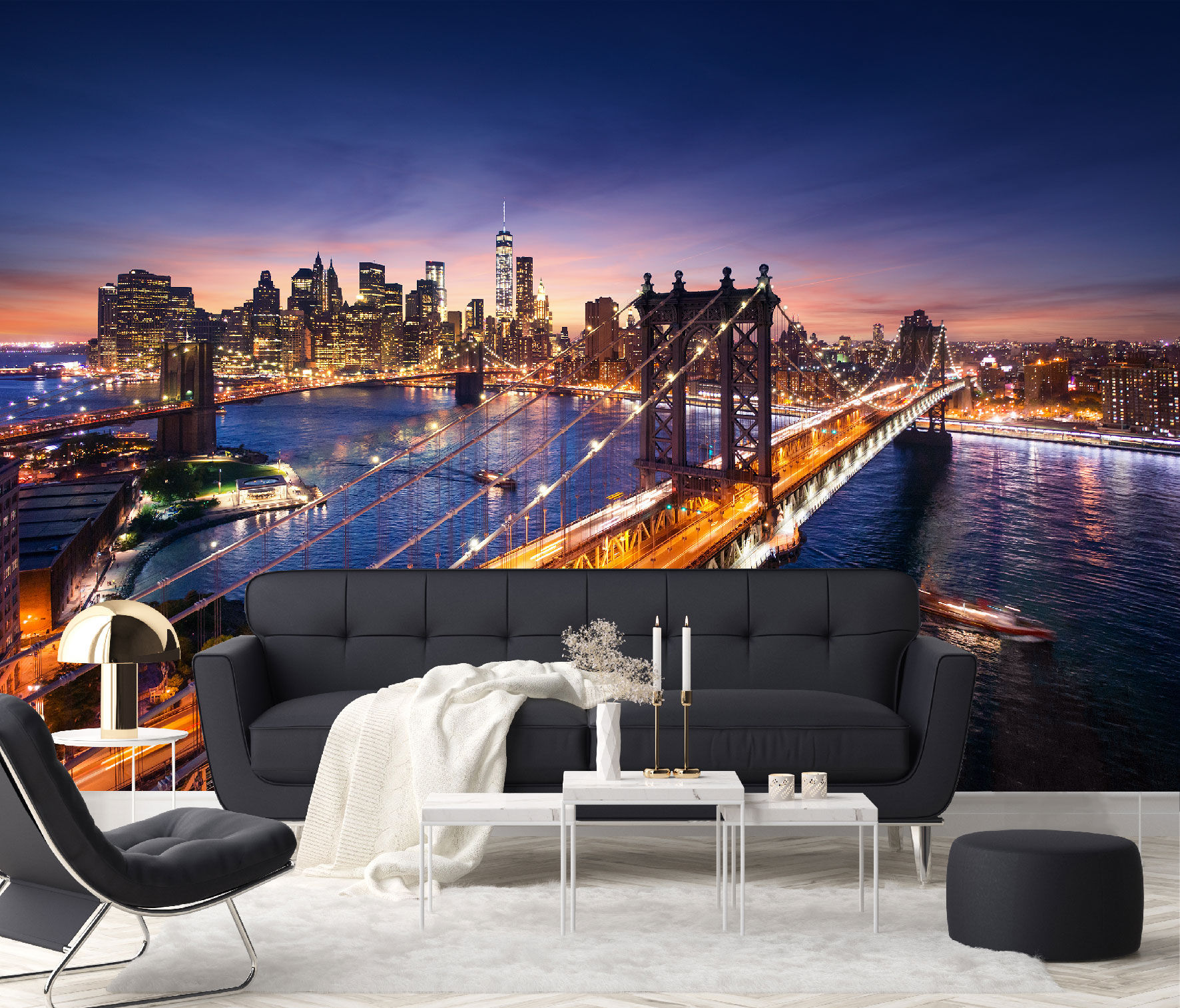 Fotomural Puente de Brooklyn - FM006