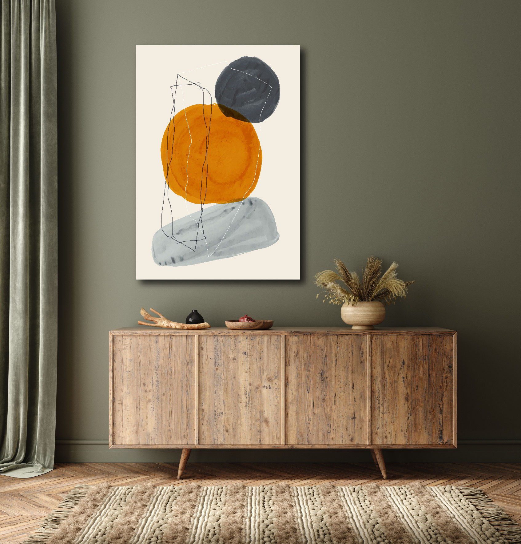 Cuadro Bastidor Impreso en Canvas - Modelo Syneno - CB043