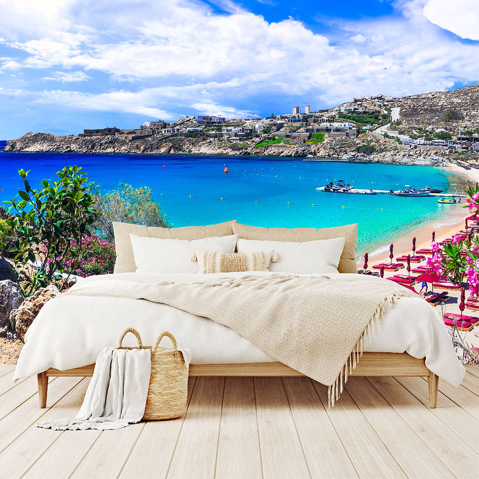 Thumbnail: Fotomural Mykonos - FM004