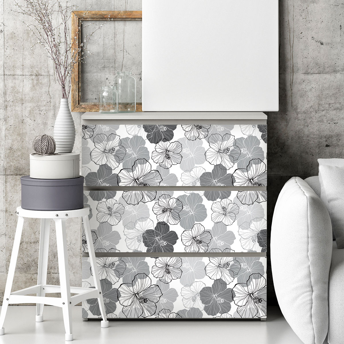 Vinilo Tropical para Muebles - M1523