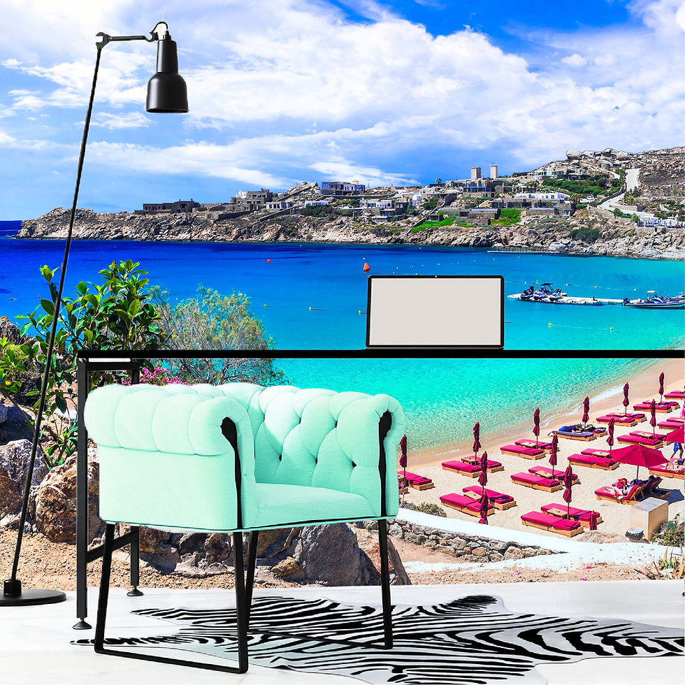 Thumbnail: Fotomural Mykonos - FM004