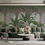 Miniatura: Mural Tropical Columnas con Hojas de Plátano - MT604