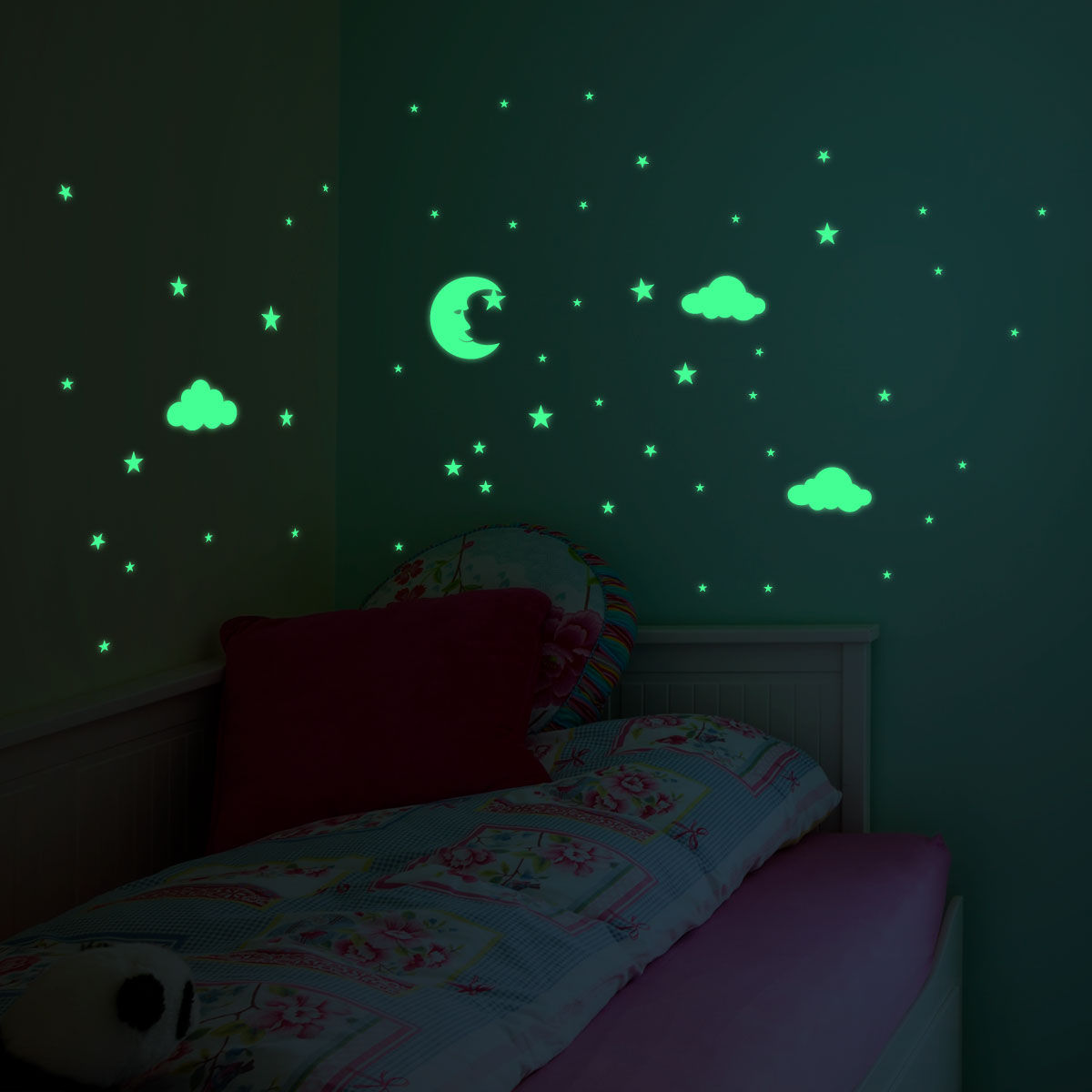 Luna y Nubes con estrellas - VF030