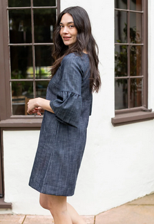 Thumbnail: Lesley Evers Vera Denim Dress