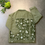 Thumbnail: Green Floral Denim Jacket