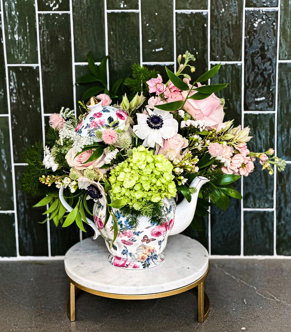 Bridgerton Inspired Flower Workshop for Hunger Action Month 