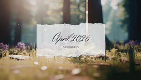 April 2026 Schedules