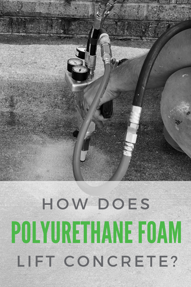 How does Polyurethane Foam Lift Concrete?