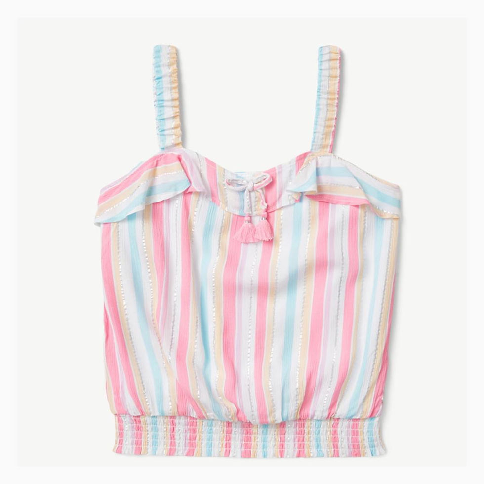 Thumbnail: Justice Girls Ruffle Tank Top