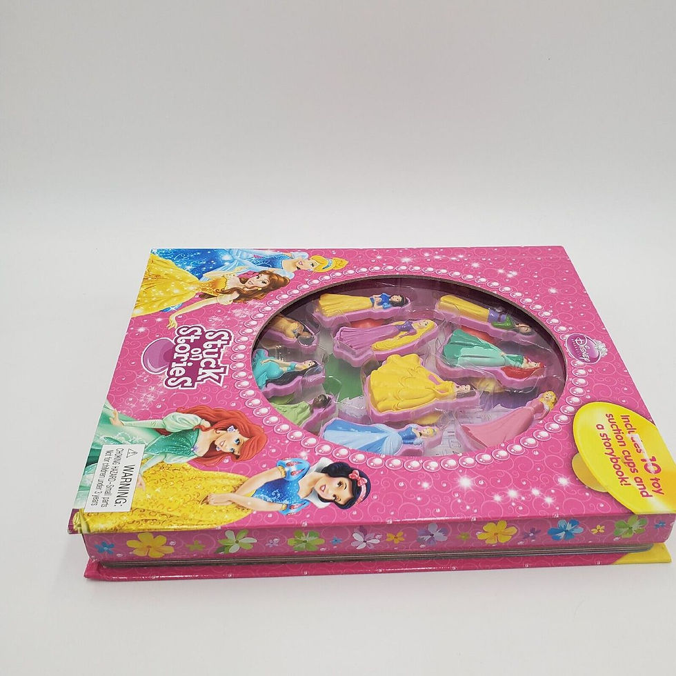 Thumbnail: Disney Princess Stuck on Stories Board Book-Toy