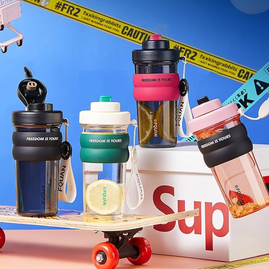 Thumbnail: JXIUPIDFR Water Bottle