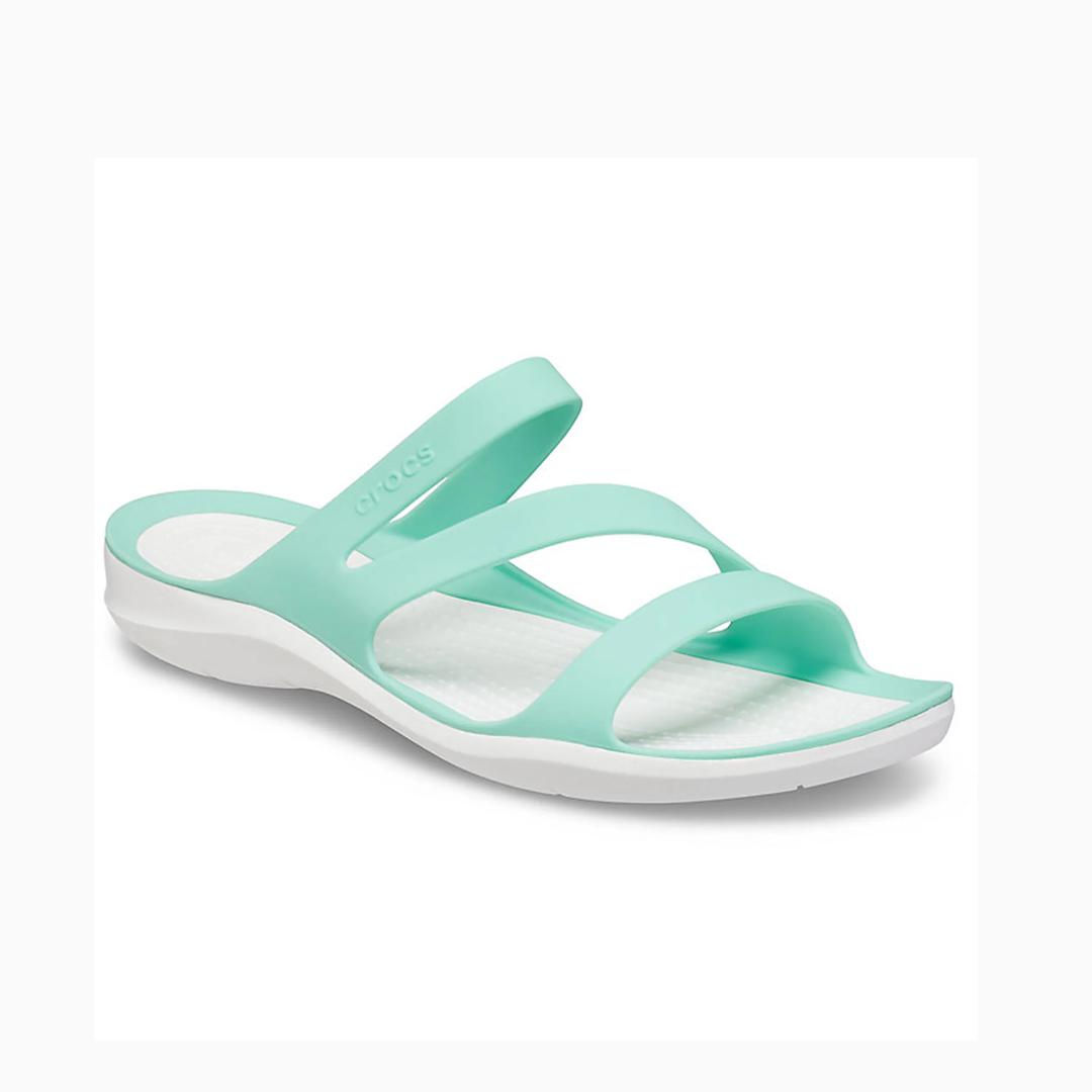 Crocs Swiftwater Sandal in Pistachio