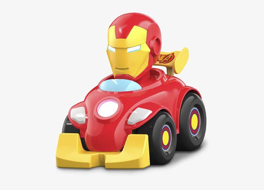Marvel Toy Iron Man Hero Bump and Go Car For Boys