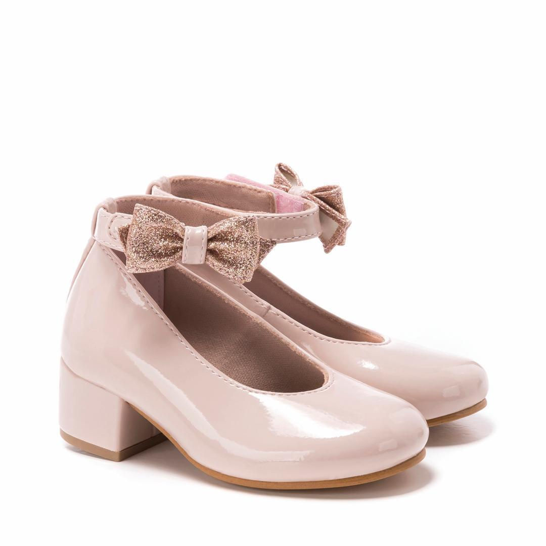 RACHEL GIRLS DRESS SHOES (PEACH)