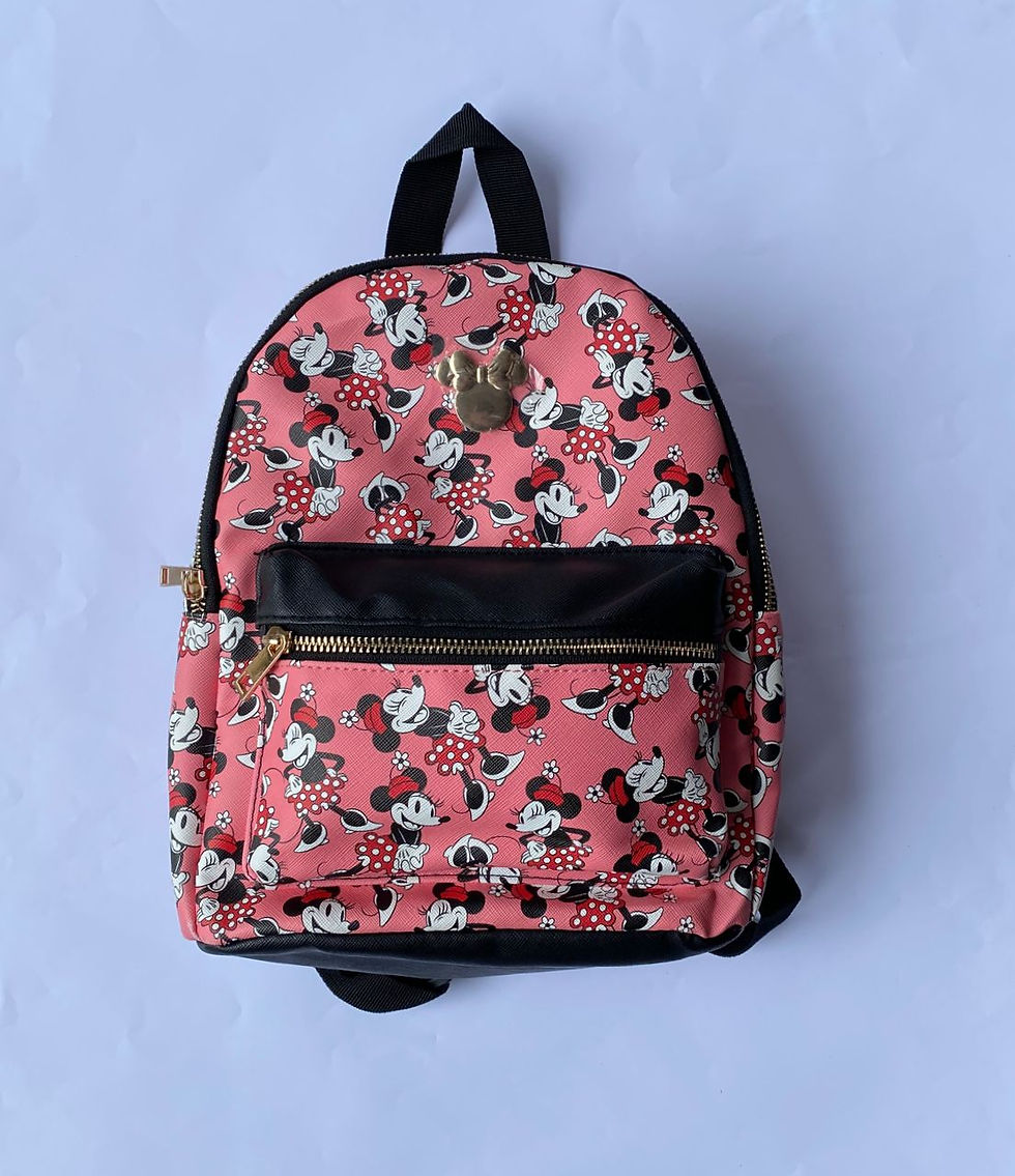 Thumbnail: Disney Mini Mouse Logo Mini Backpack for Outing