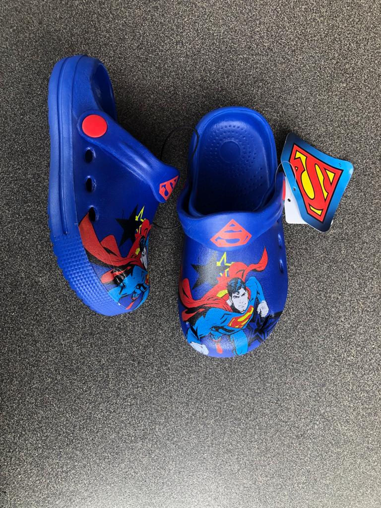 Thumbnail: Superman Boys Blue Crocs