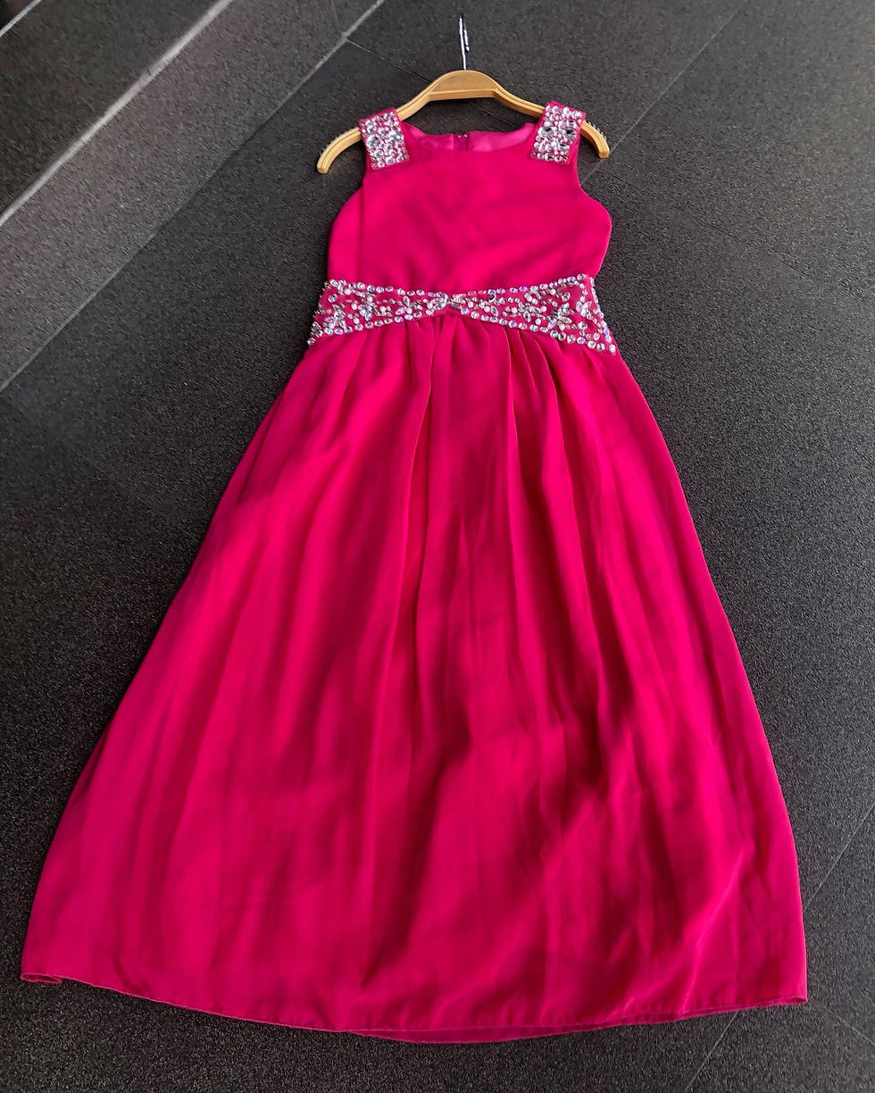 Thumbnail: Butterfly Wings Pull Slim Girls Dinner  Dress Gown 