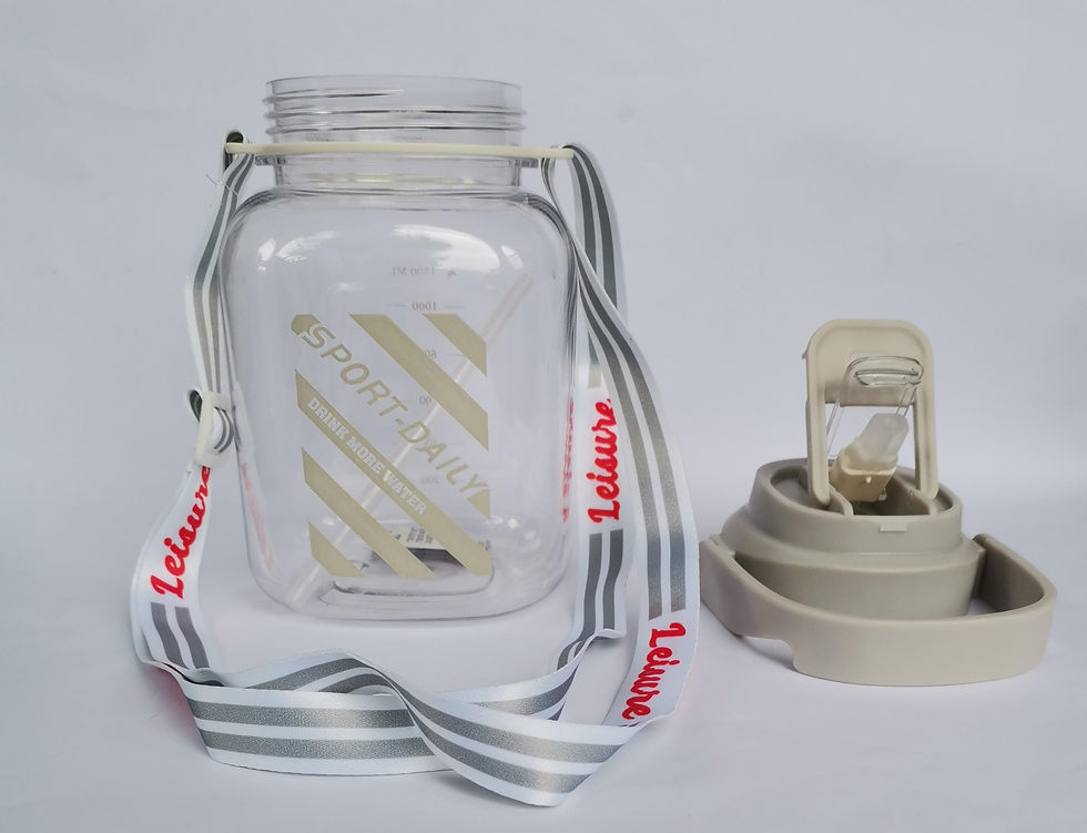 Thumbnail: Sport-Daily Drink More Large Capacity Grey Water Bottle