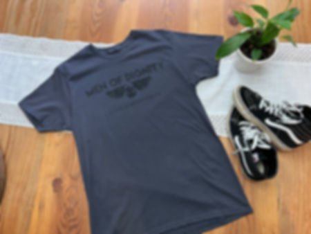 Men of Dignity Dark Gray T-Shirt