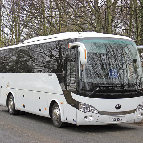 33 seat Minibus on an open road