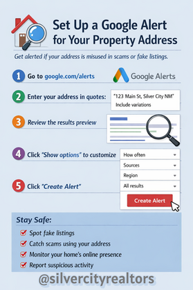 How to Set Up a Google Alert for a Property Address
