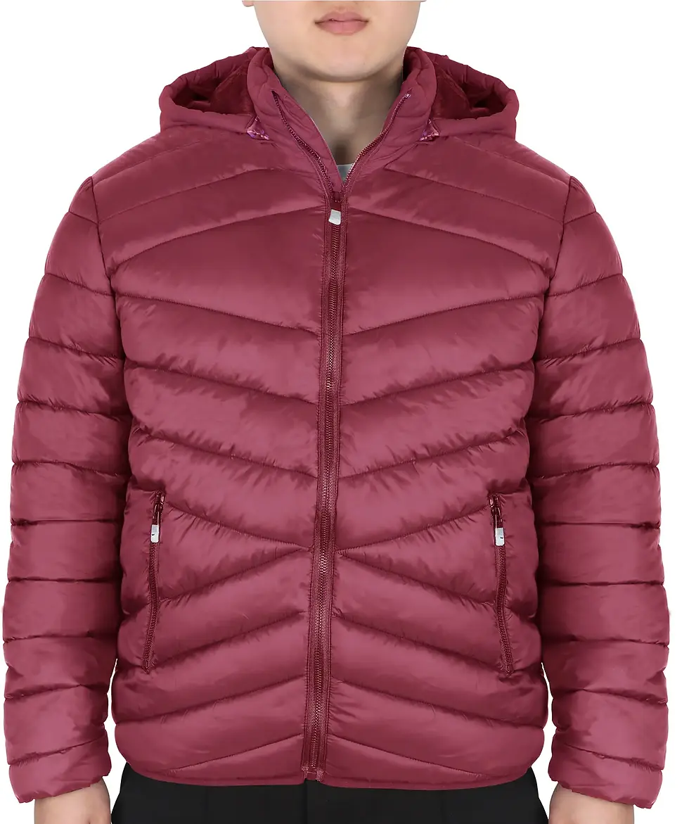 Thumbnail: Men's Puffer Down jackets w/ Sherpa Lining