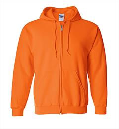 Thumbnail: Gildan Zipper Hooded Sweatshirt