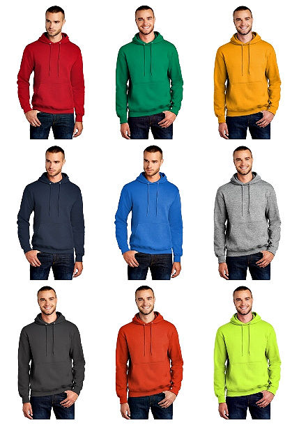 Assorted 'Port & Company Pullover Hoodies (24)