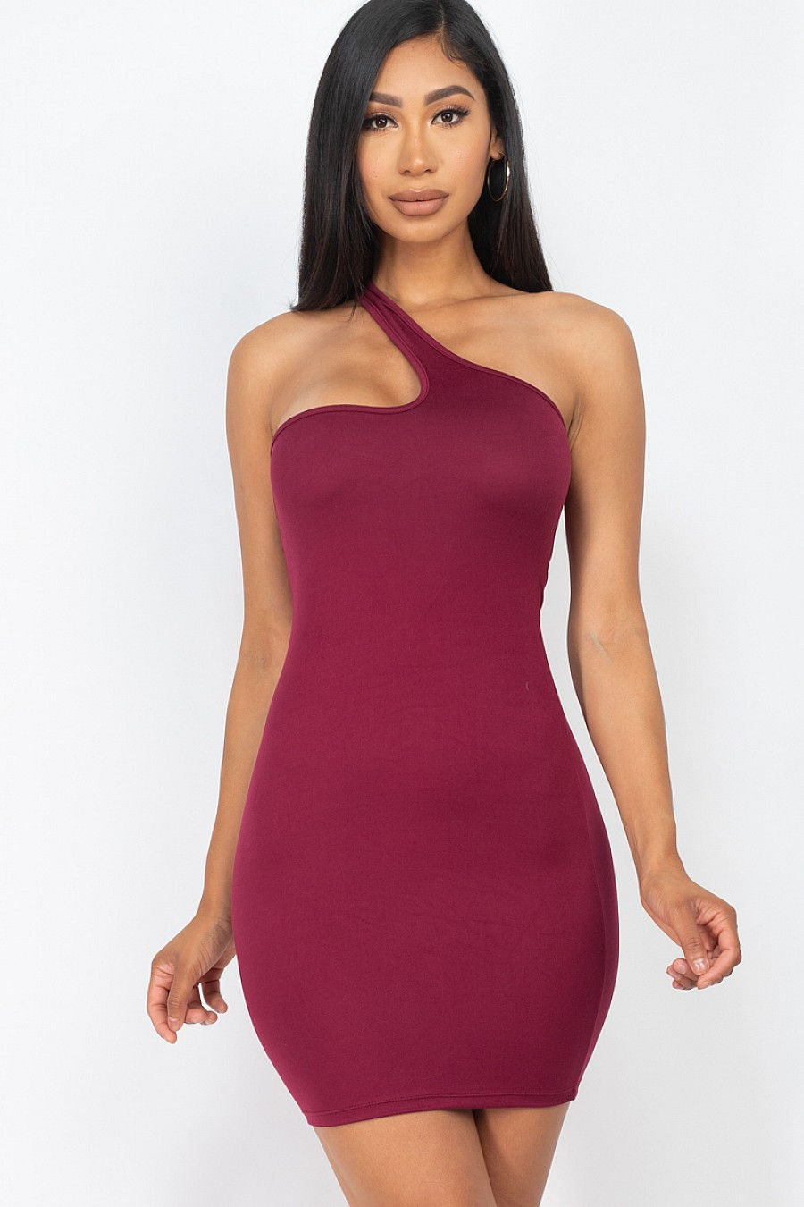 Thumbnail: One Shoulder BodyCon Mini Dress