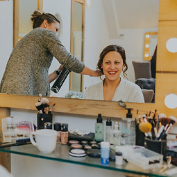 Kirsty Fraser hair and makeup artist Hampshire