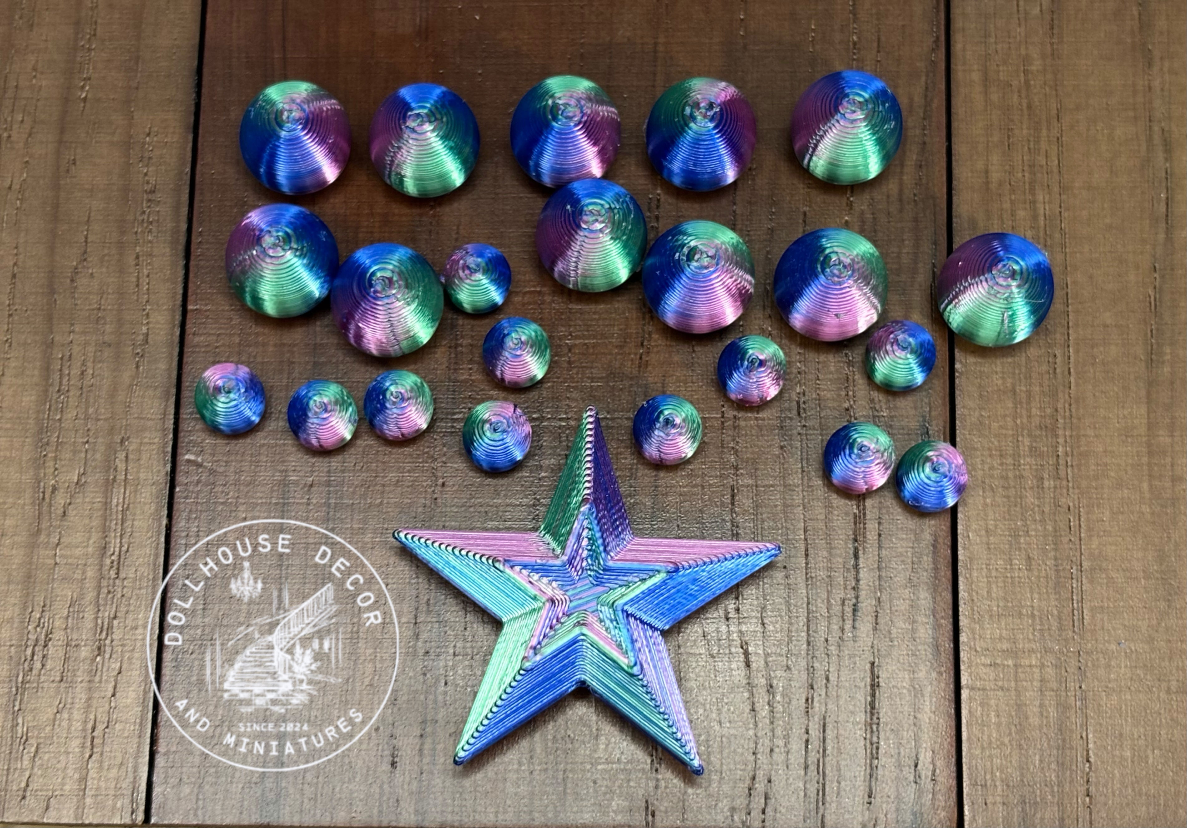 1:12 Christmas tree decorations