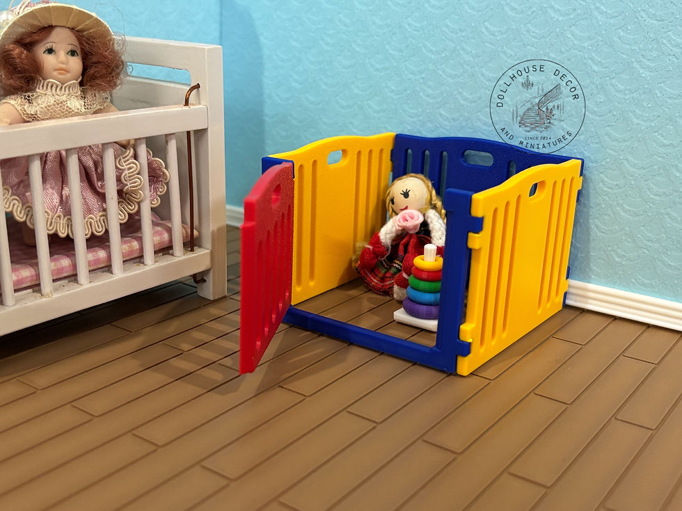 Thumbnail: 1:12 Play Pen 4 piece set