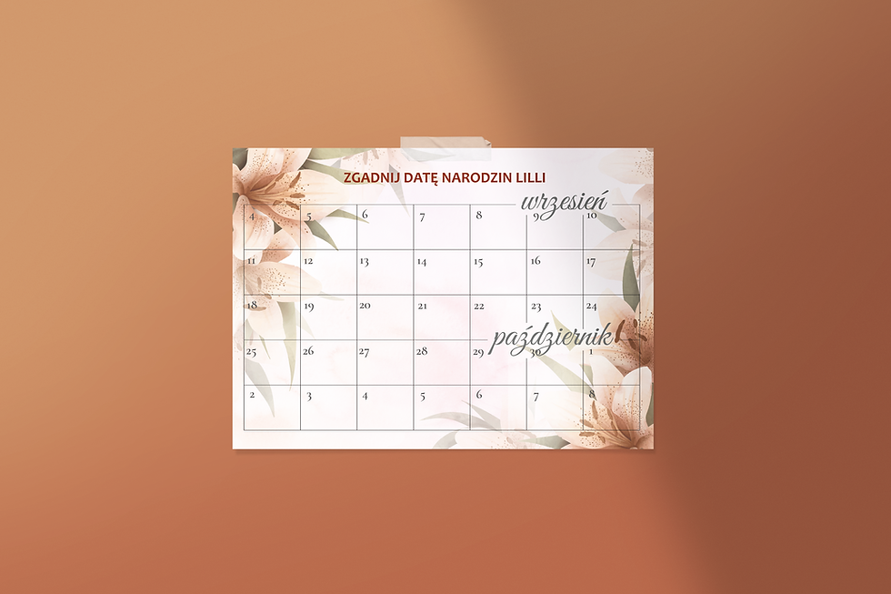 Thumbnail: Colorful baby shower set