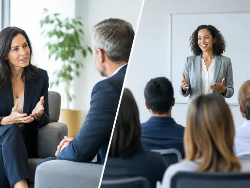 Executive Coaching Versus Leadership Training