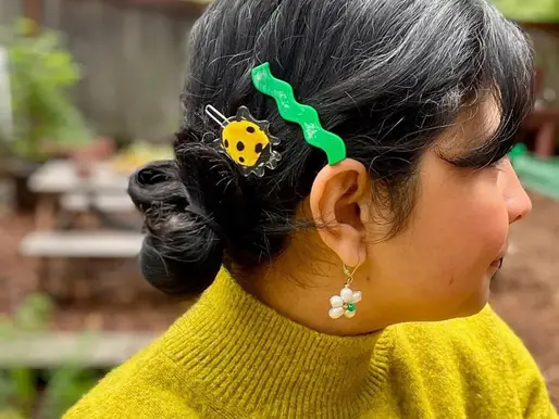 Chunks Founder Tiffany Ju Revives '90s Hair Clip Mania! 