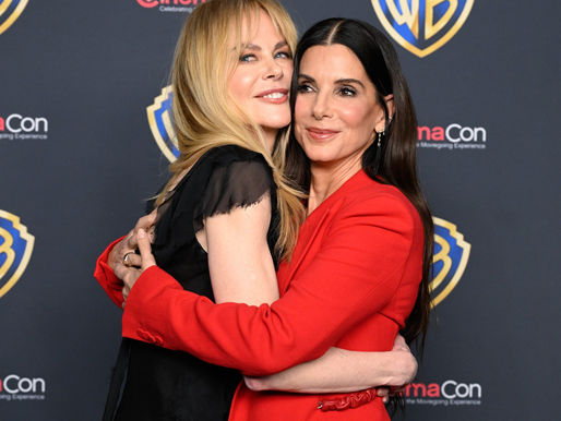 Sandra Bullock REUNITES With Nicole Kidman (and a Dog) for Practical Magic 2 Launch at CinemaCon