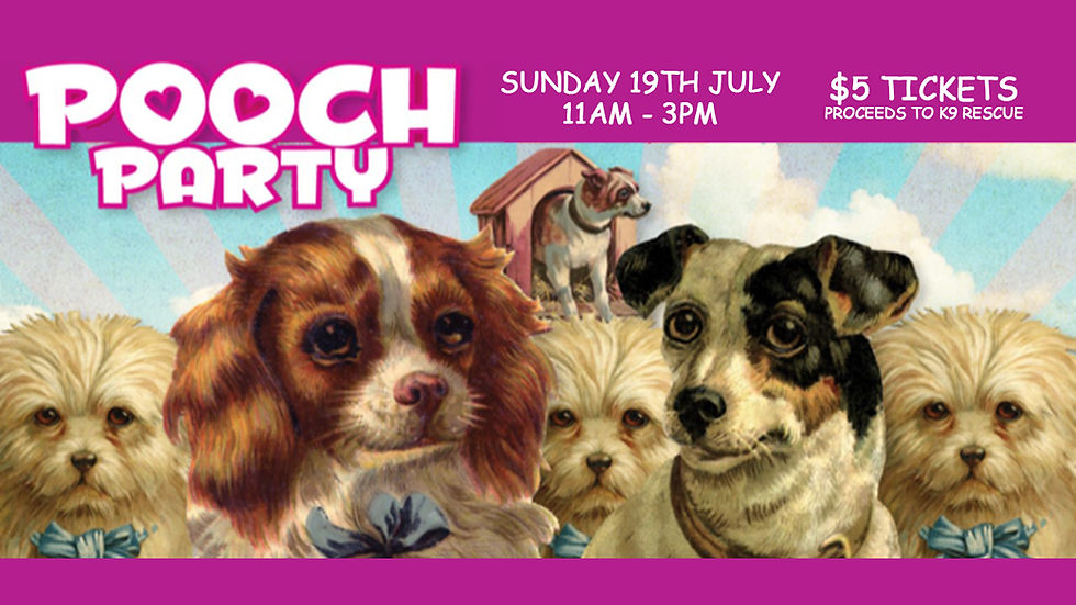SOLD OUT Pooch Party - Brews, Brunch & Barks