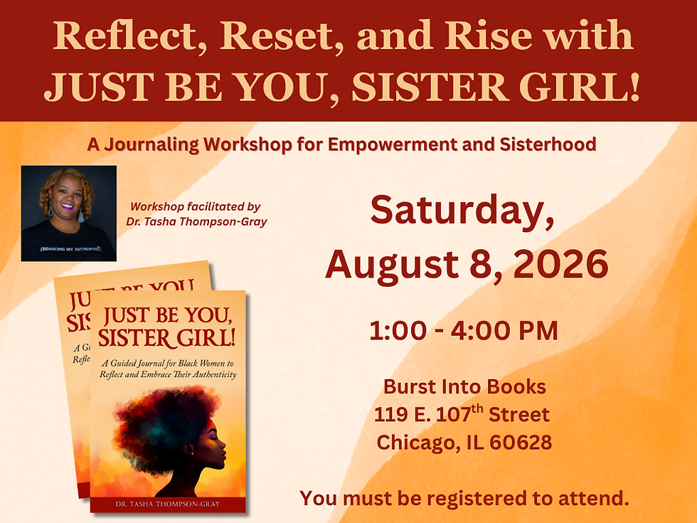 Reflect, Reset, and Rise with JUST BE YOU, SISTER GIRL!