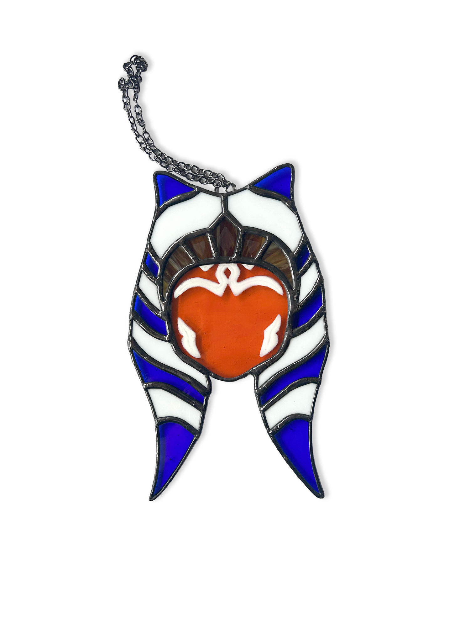 Ahsoka Tano Stained Glass Suncatcher
