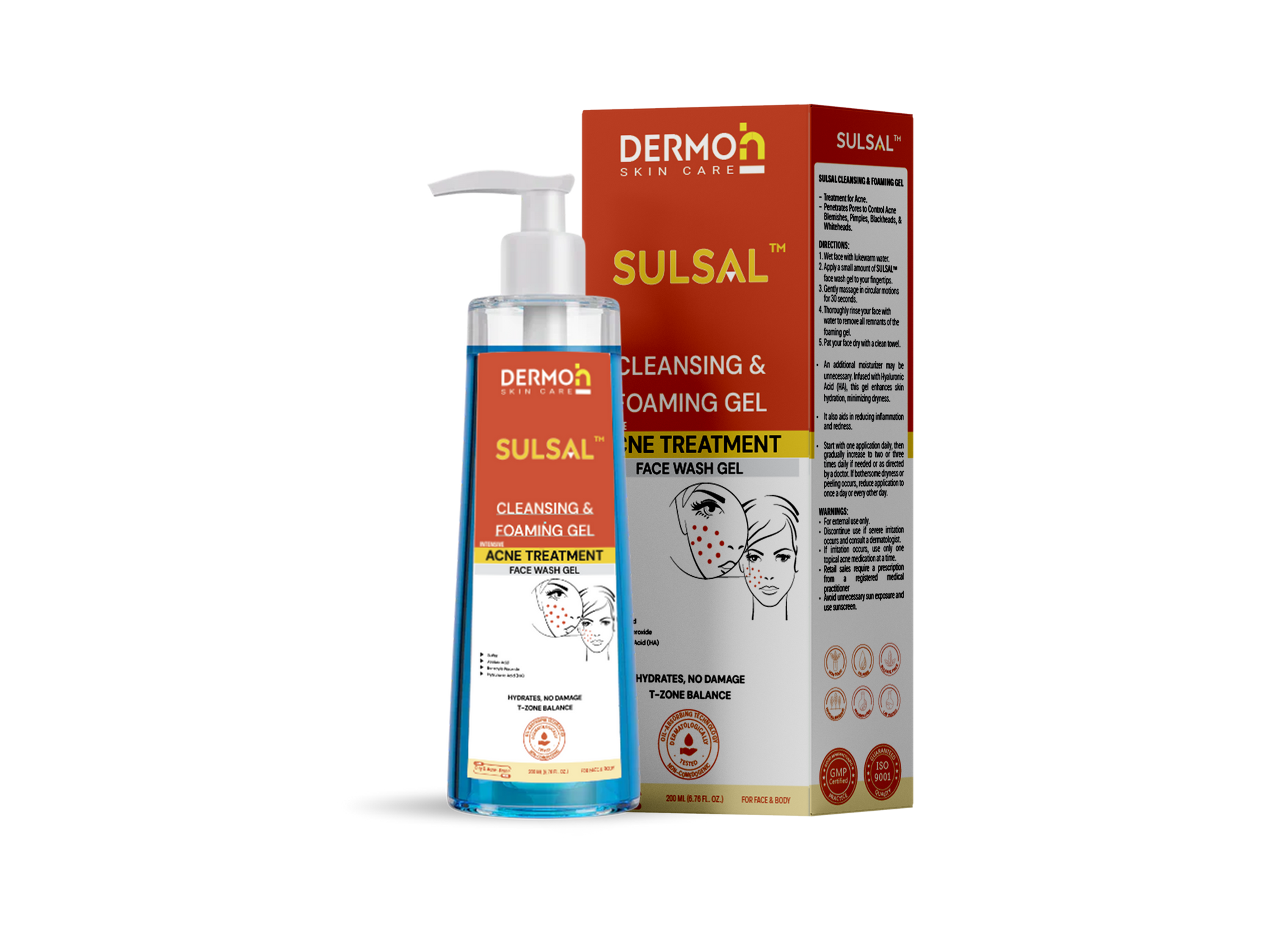 SULSAL Cleansing & Foaming Gel