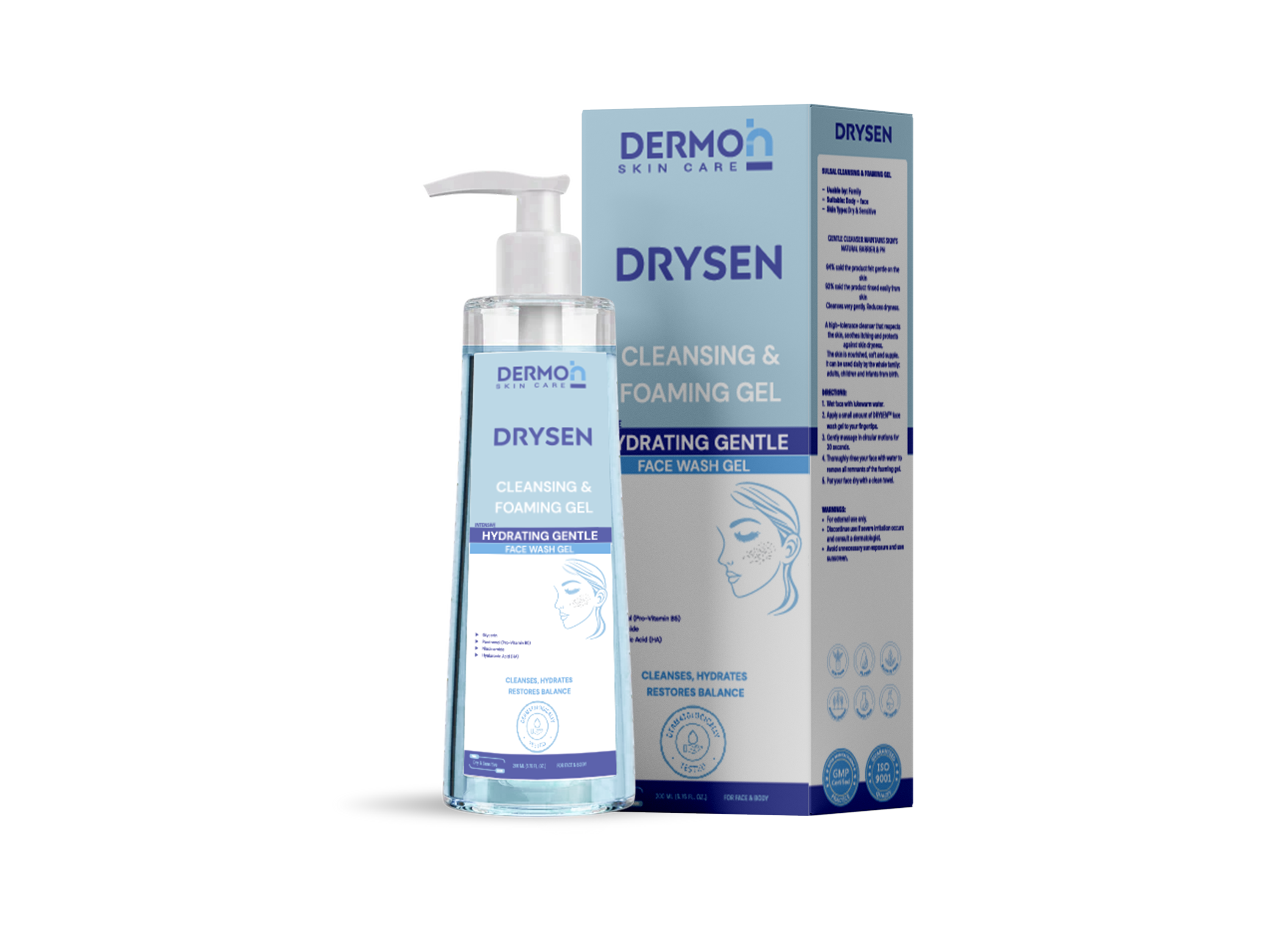DERMOIN DRYSEN CLEANSING GEL