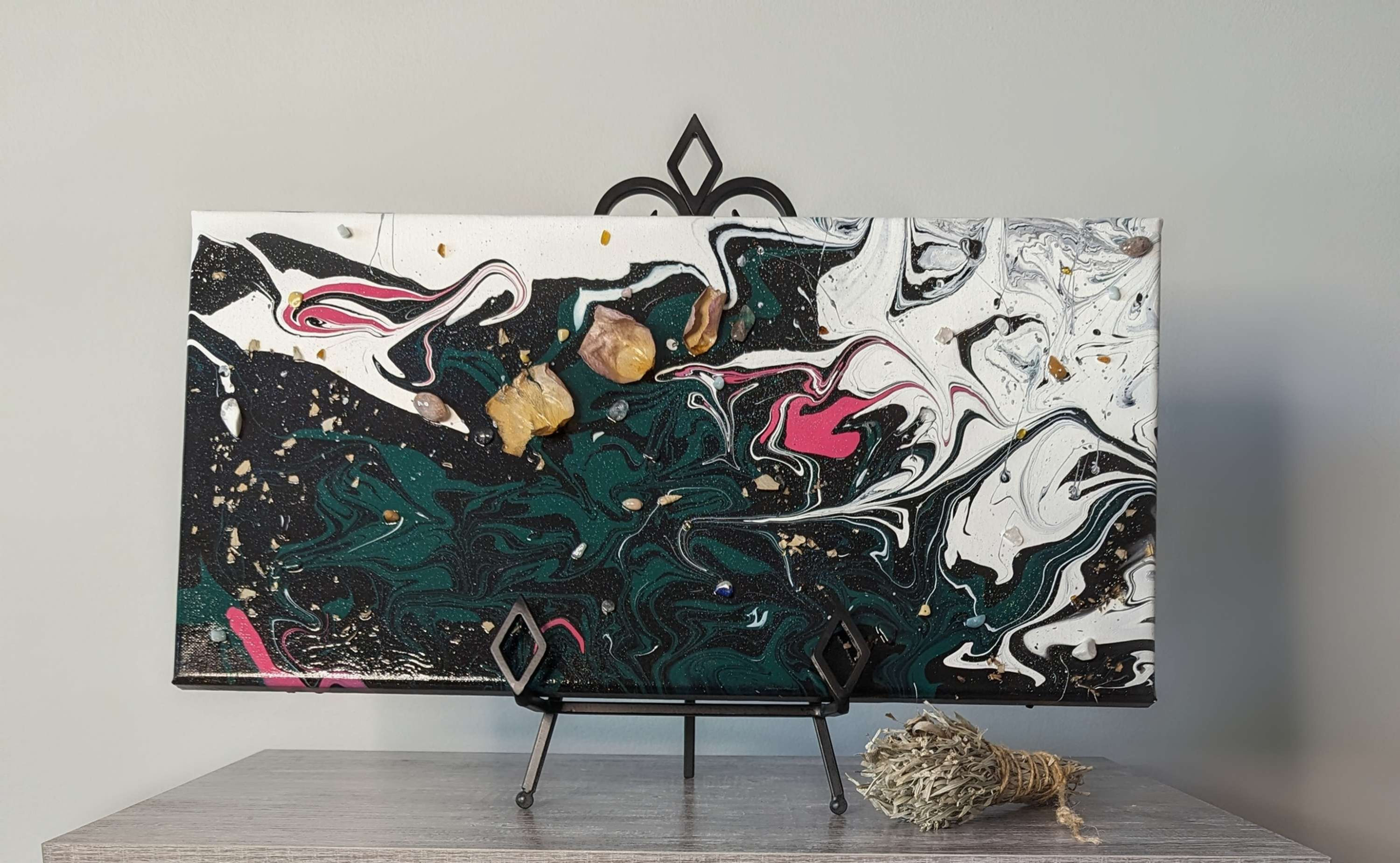 Channeled Painting Marliana Alisemon Psychic Medium