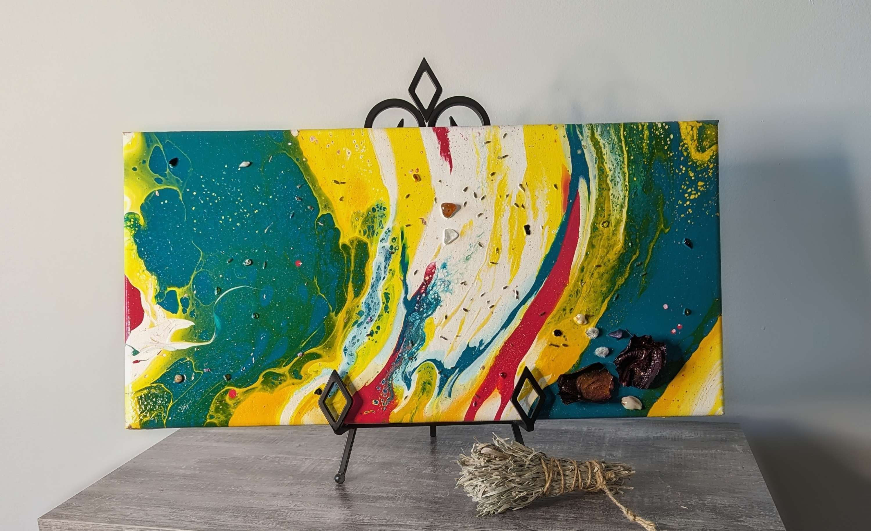 Channeled Painting Marliana Alisemon Psychic Medium