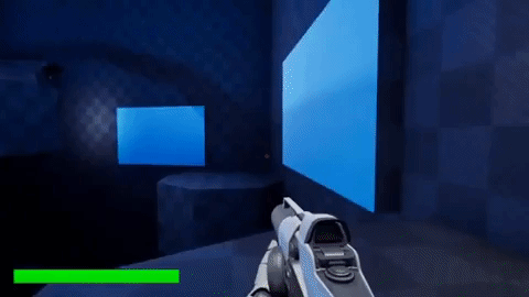 Ice Caves - Section A Wall Run gif
